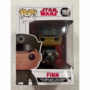 (NIB) FUNKO POP! • Star Wars Finn #191 Vinyl Bobble-Head Figure